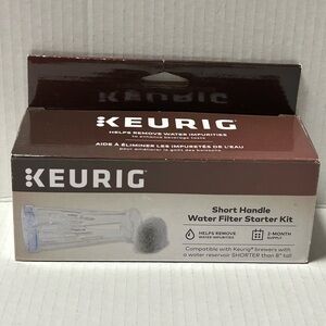 Keurig Short Handle Water Filter Starter Kit (NEW)